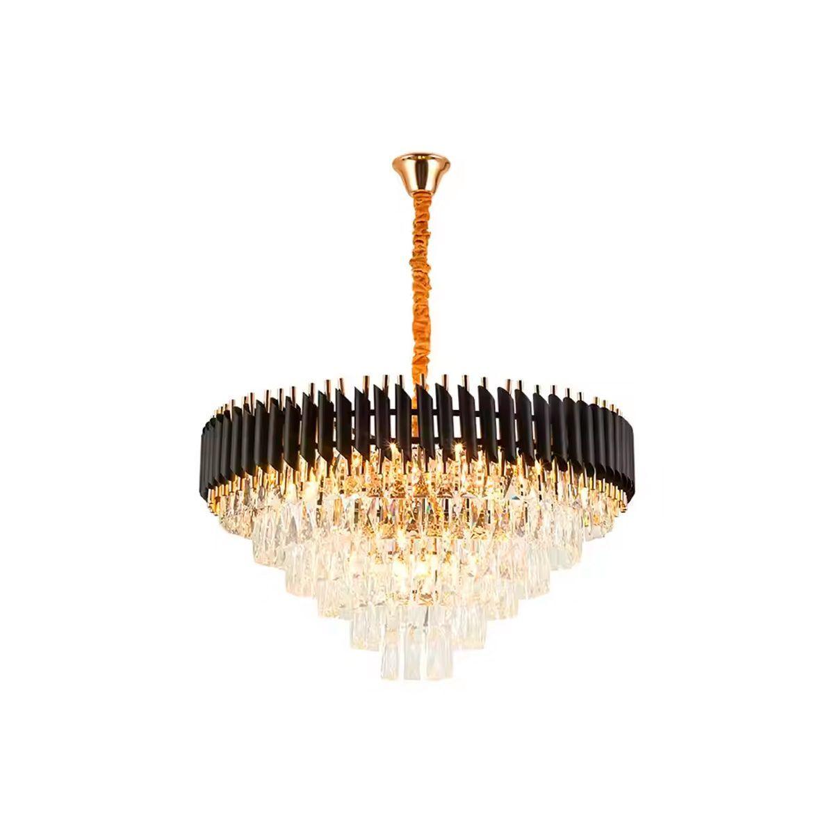 Lámpara colgante Pequeña de decoración clásico contemporáneo Negro-0