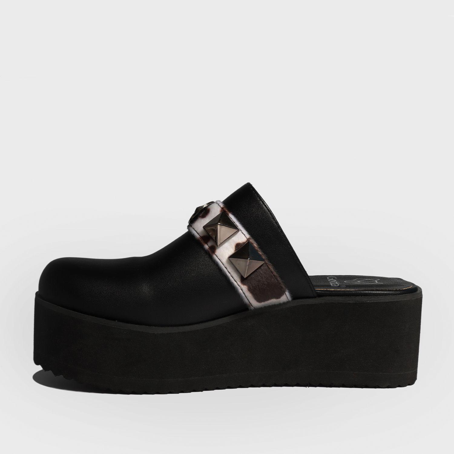 Zueco Animal Print Mujer 15614 Gotta-4