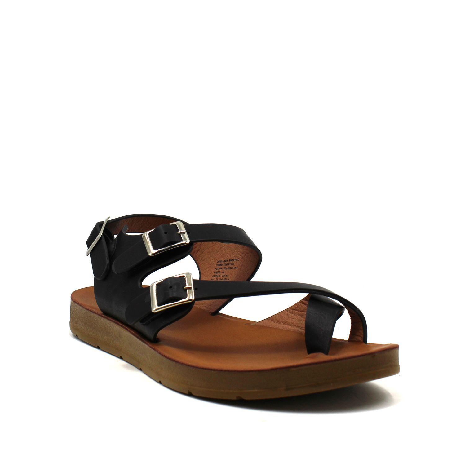 Sandalia Negra Mujer 95038 Gotta-1