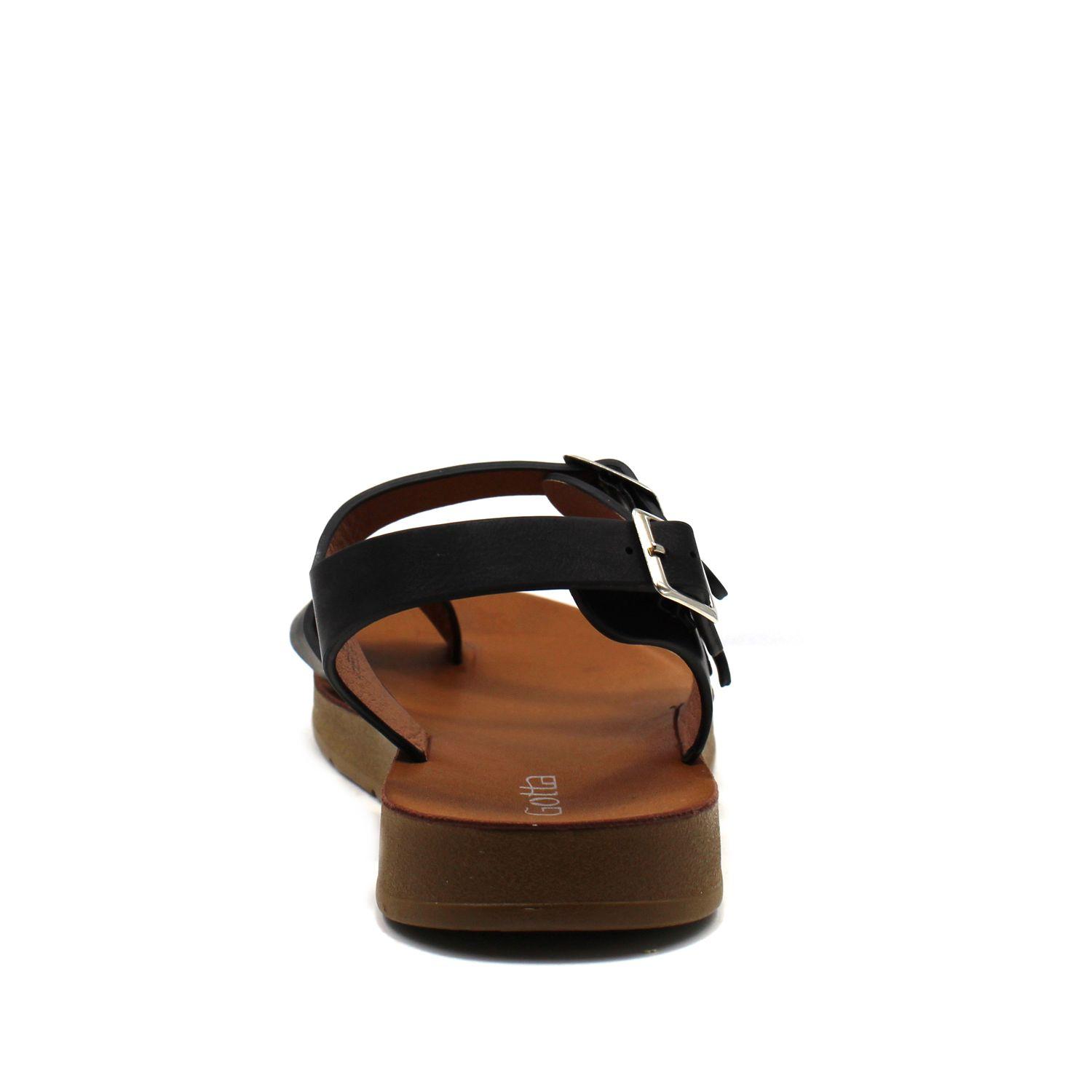 Sandalia Negra Mujer 95038 Gotta-4