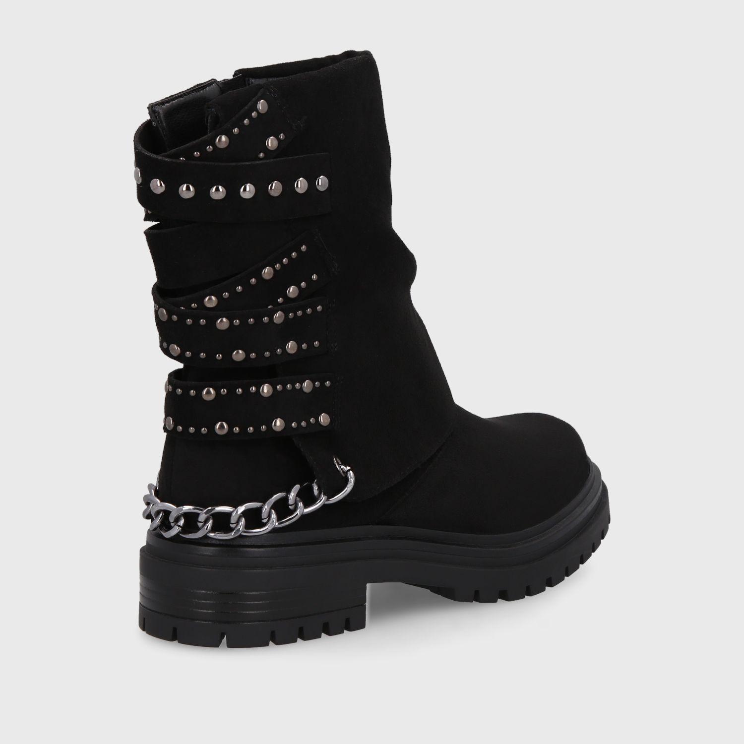 Botín Negro Mujer 35954 Gotta-4