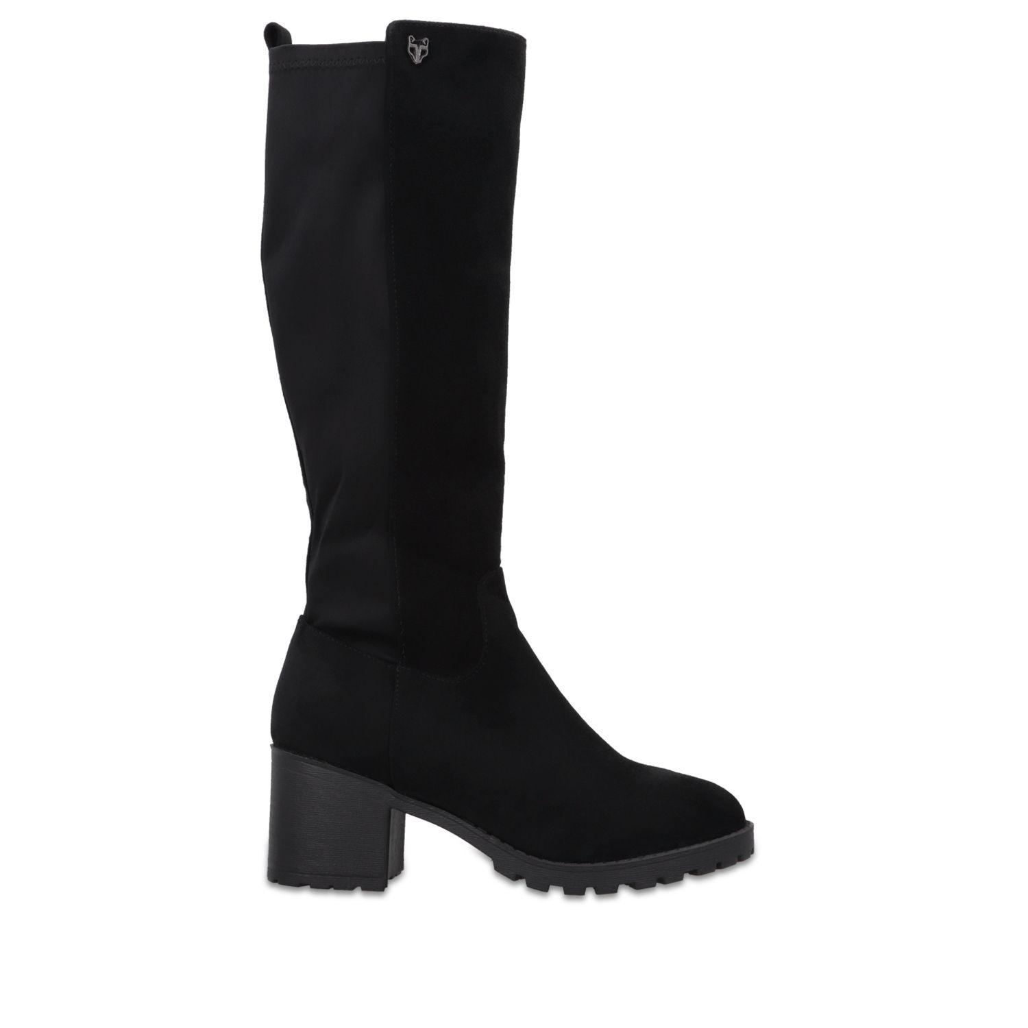 Bota Taco Negra Mujer 651911 Gotta-0