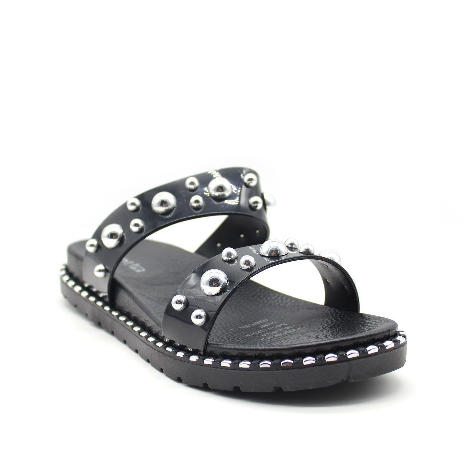 Sandalia Negra Mujer C5851 Gotta-2