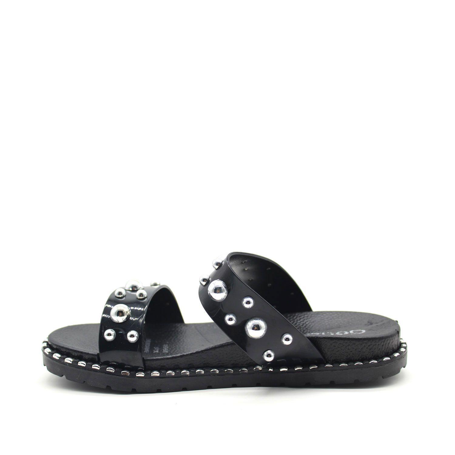 Sandalia Negra Mujer C5851 Gotta-3