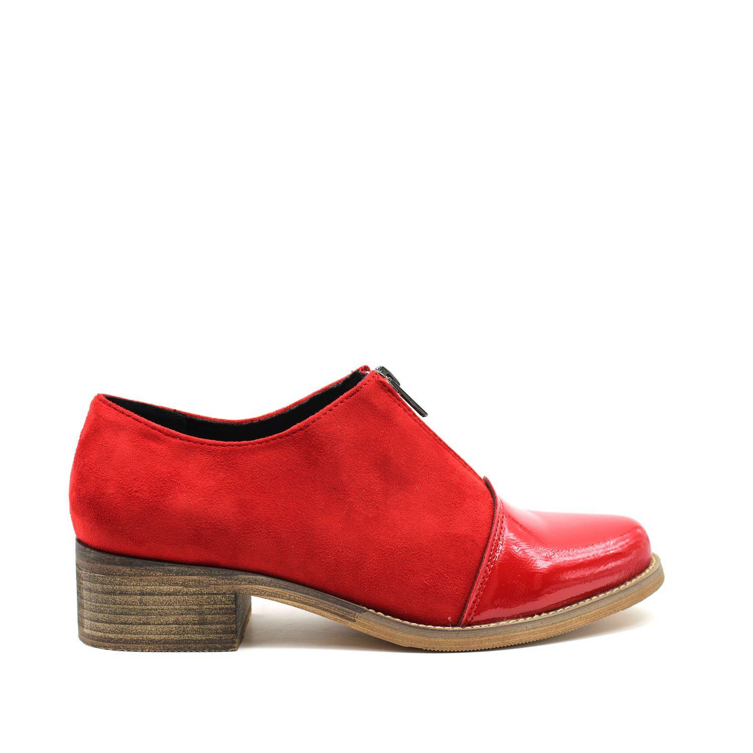 Zapato Charol Rojo Mujer 87159 Gotta-0