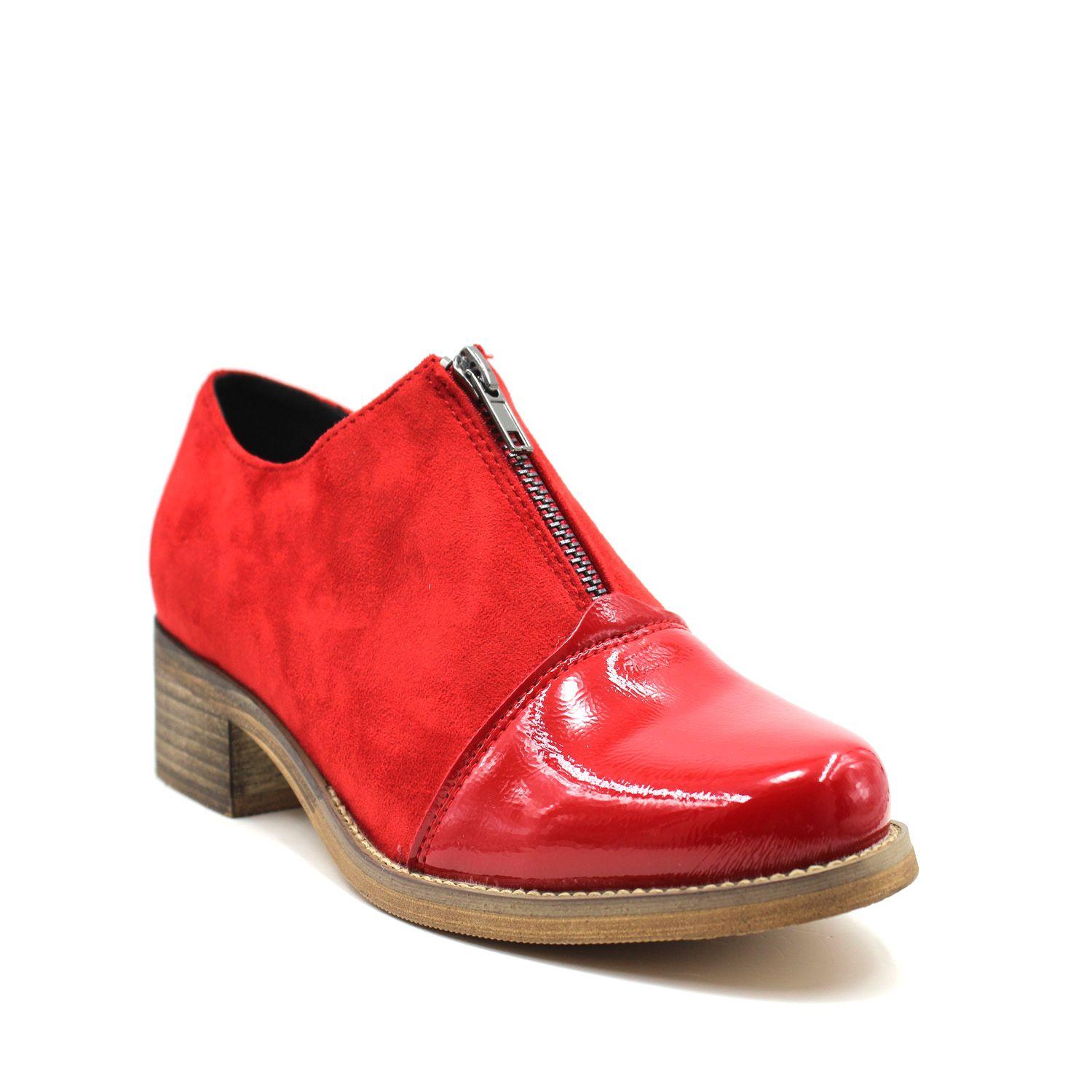 Zapato Charol Rojo Mujer 87159 Gotta-1