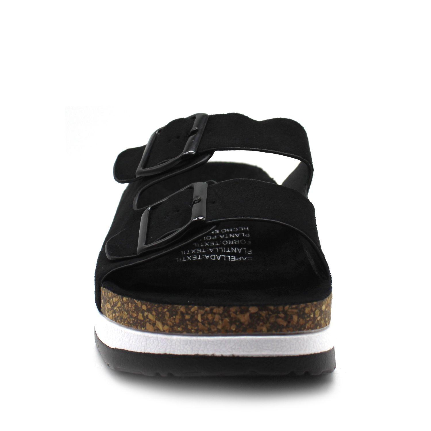 Sandalia Negra Mujer 12062 Gotta-2