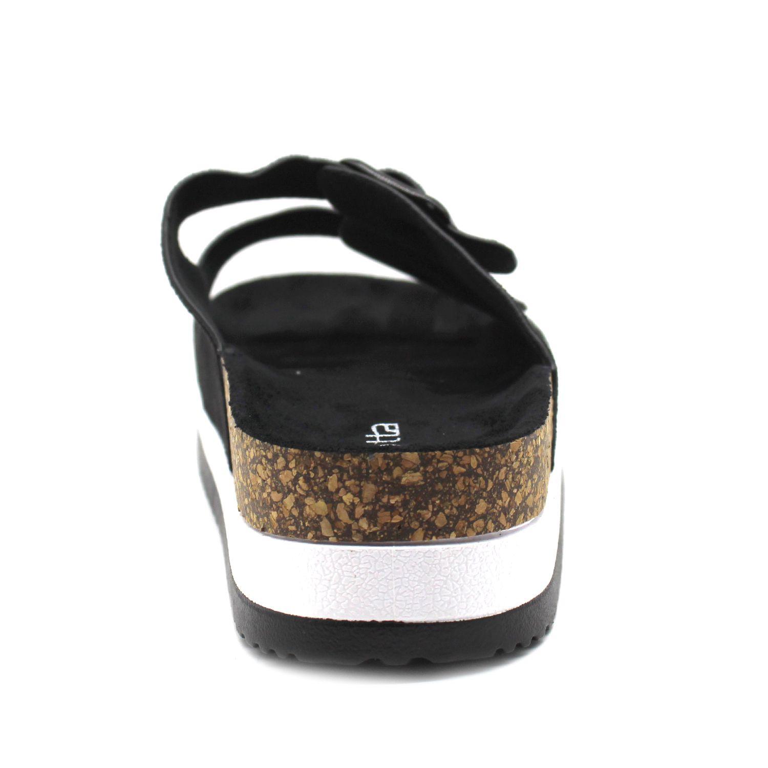 Sandalia Negra Mujer 12062 Gotta-4
