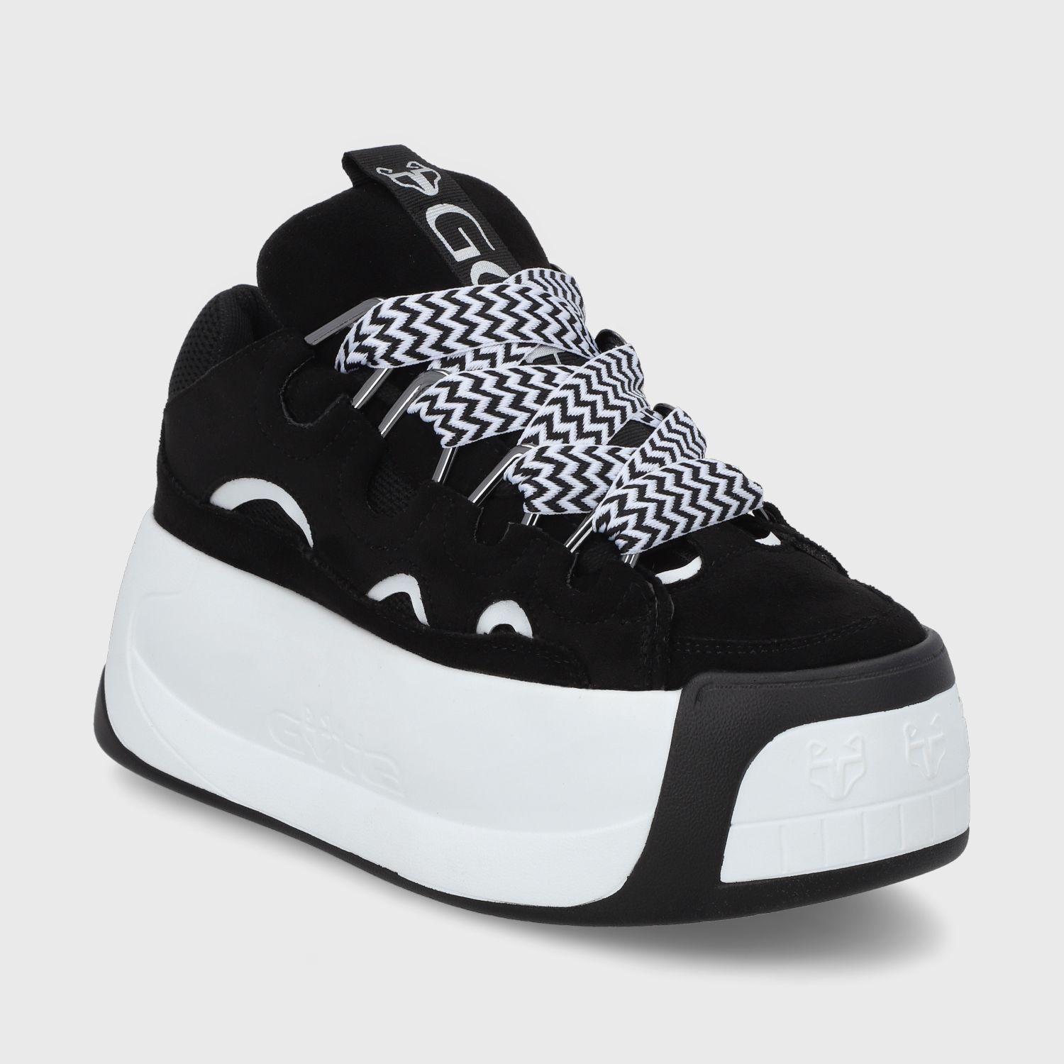 Zapatilla Negra Mujer C732A Gotta-1