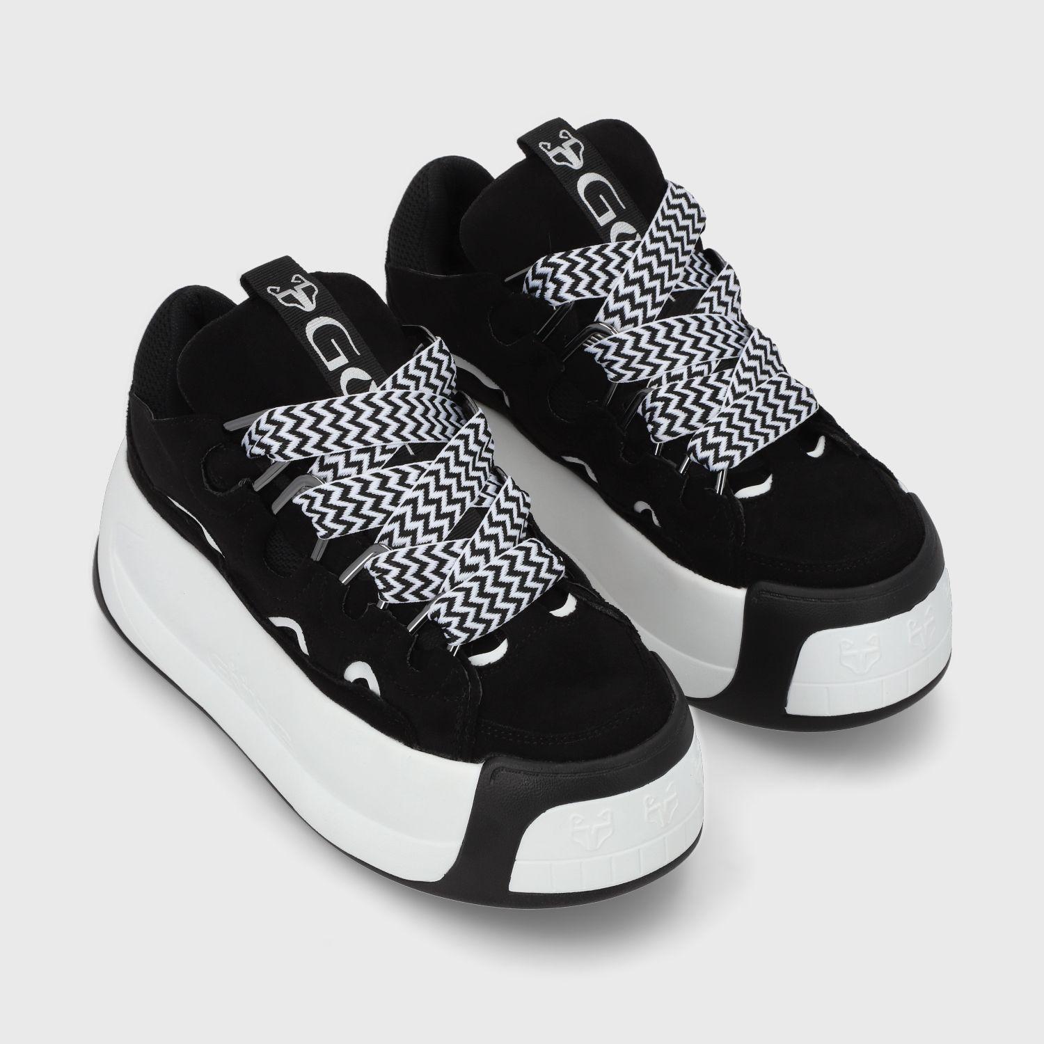 Zapatilla Negra Mujer C732A Gotta-2