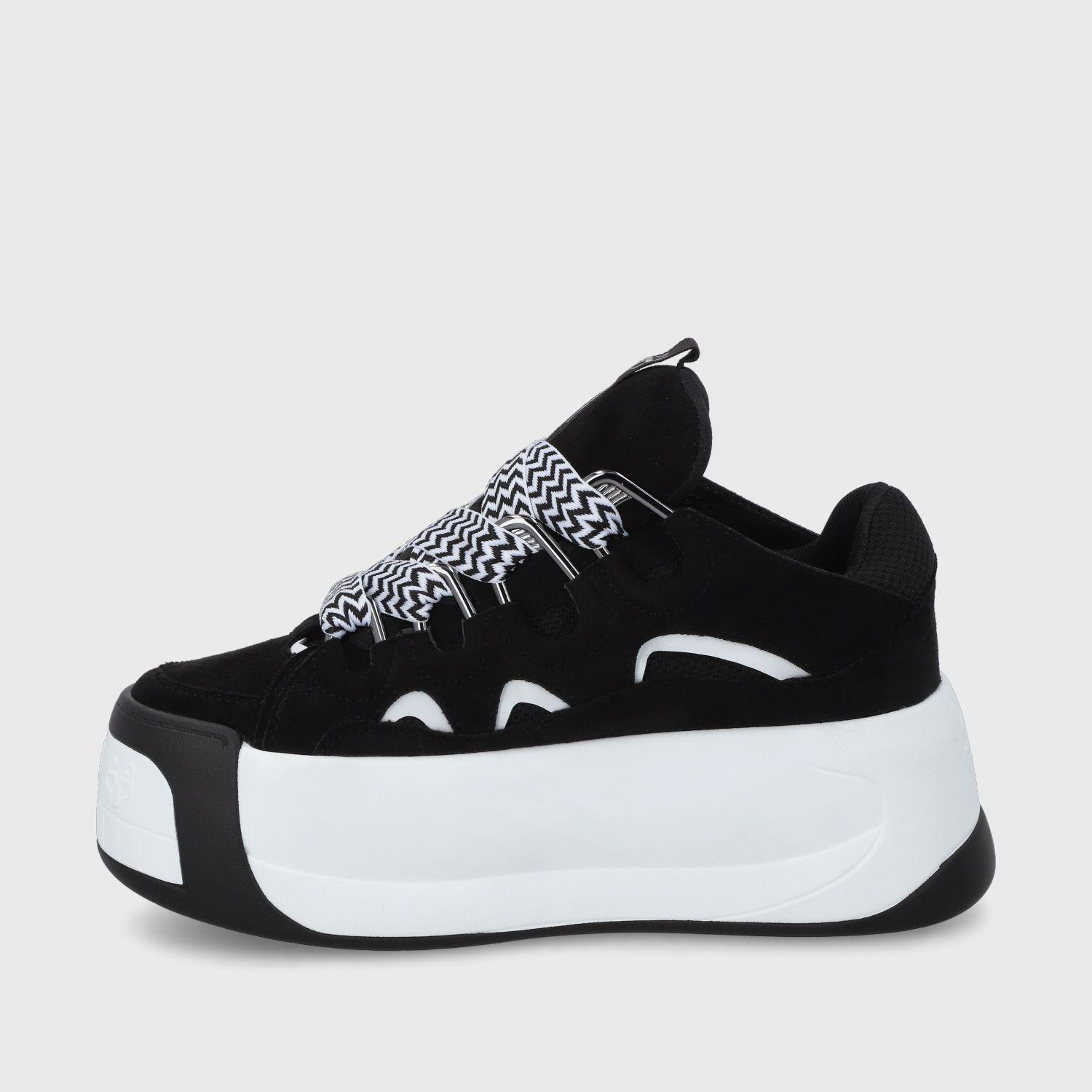 Zapatilla Negra Mujer C732A Gotta-3