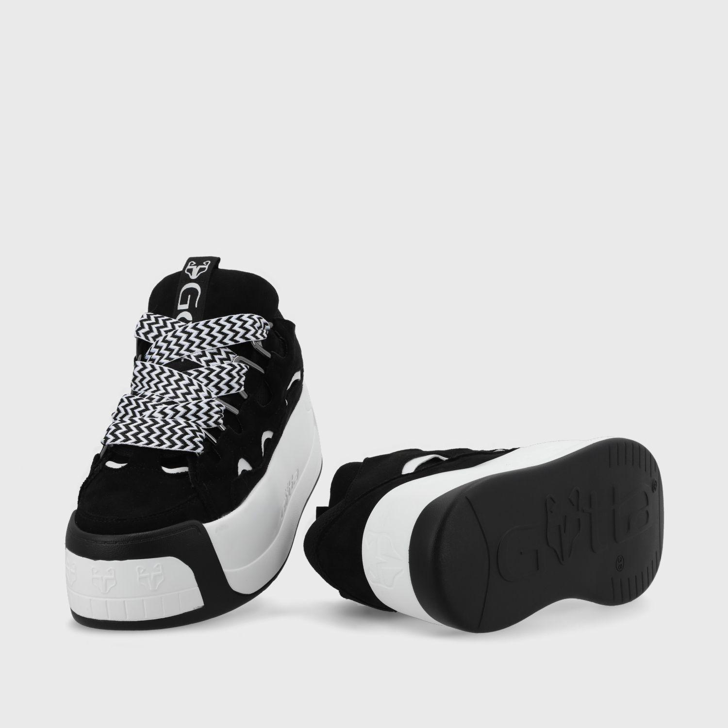 Zapatilla Negra Mujer C732A Gotta-6