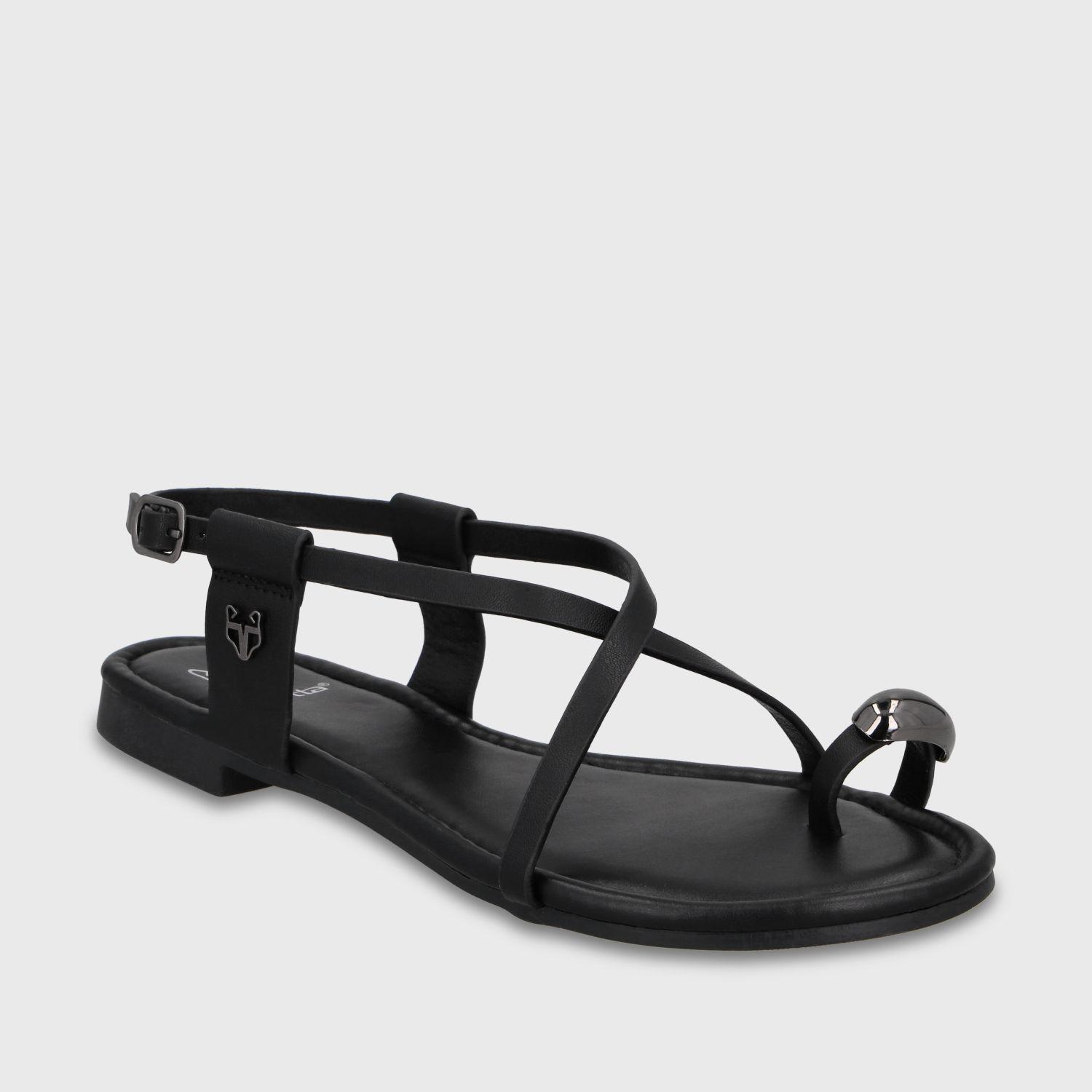 Sandalia Negra Mujer 64121 Gotta-1