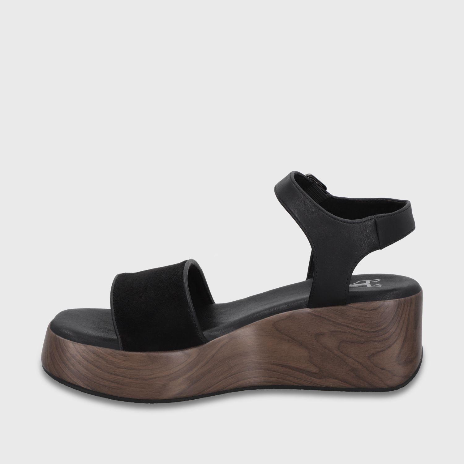 Sandalia Plataforma Negra Mujer 65820 Gotta-3