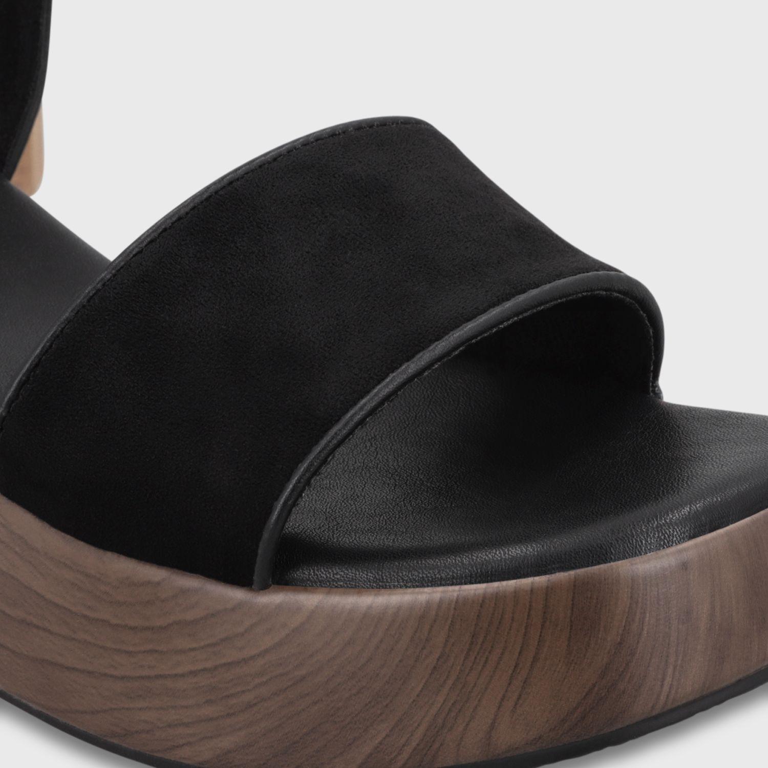 Sandalia Plataforma Negra Mujer 65820 Gotta-5