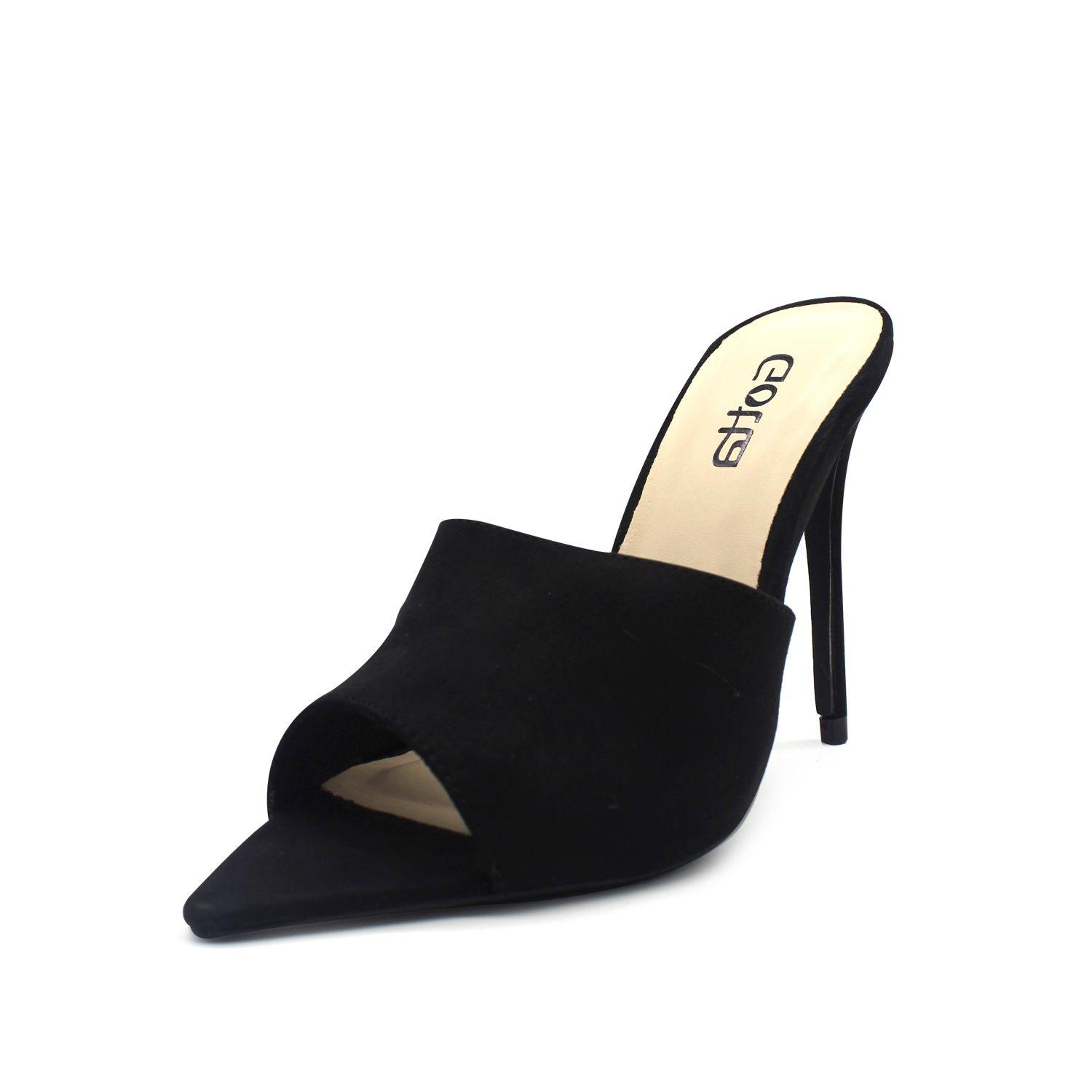 Sandalia Negra Mujer C6162 Gotta-3