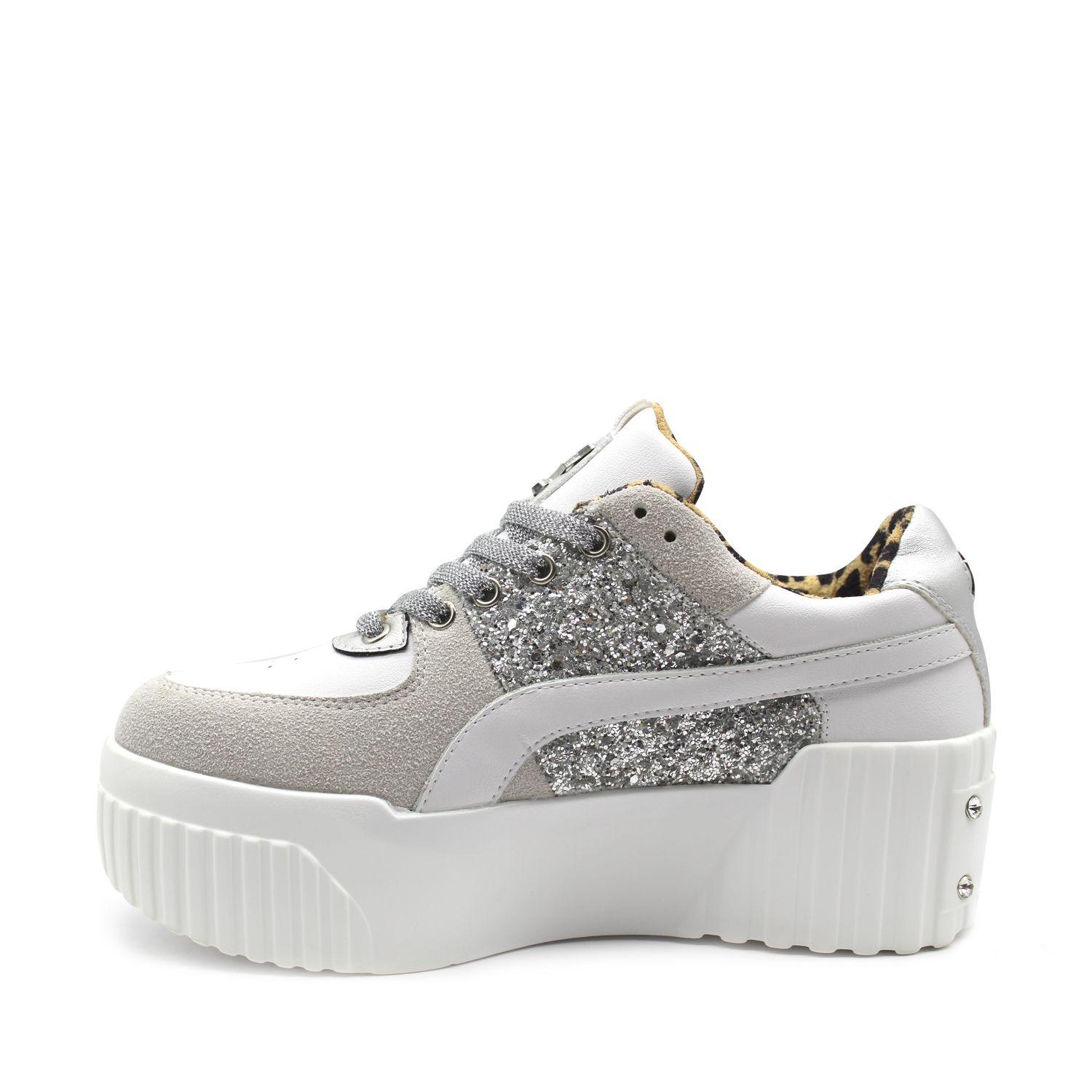 Zapatilla Plateada Mujer 13143 Gotta-4