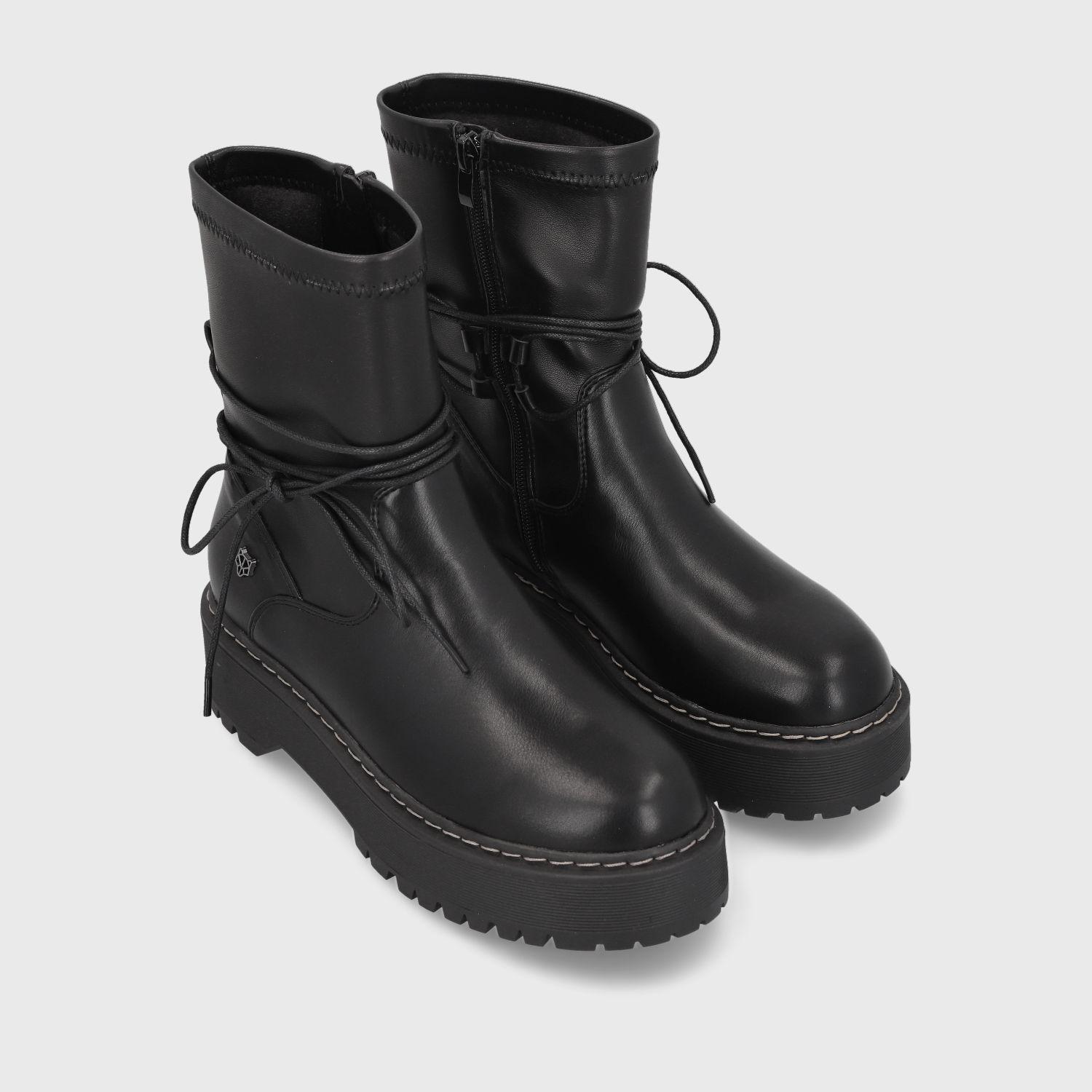 Botín Negro Mujer 26063 Gotta-2