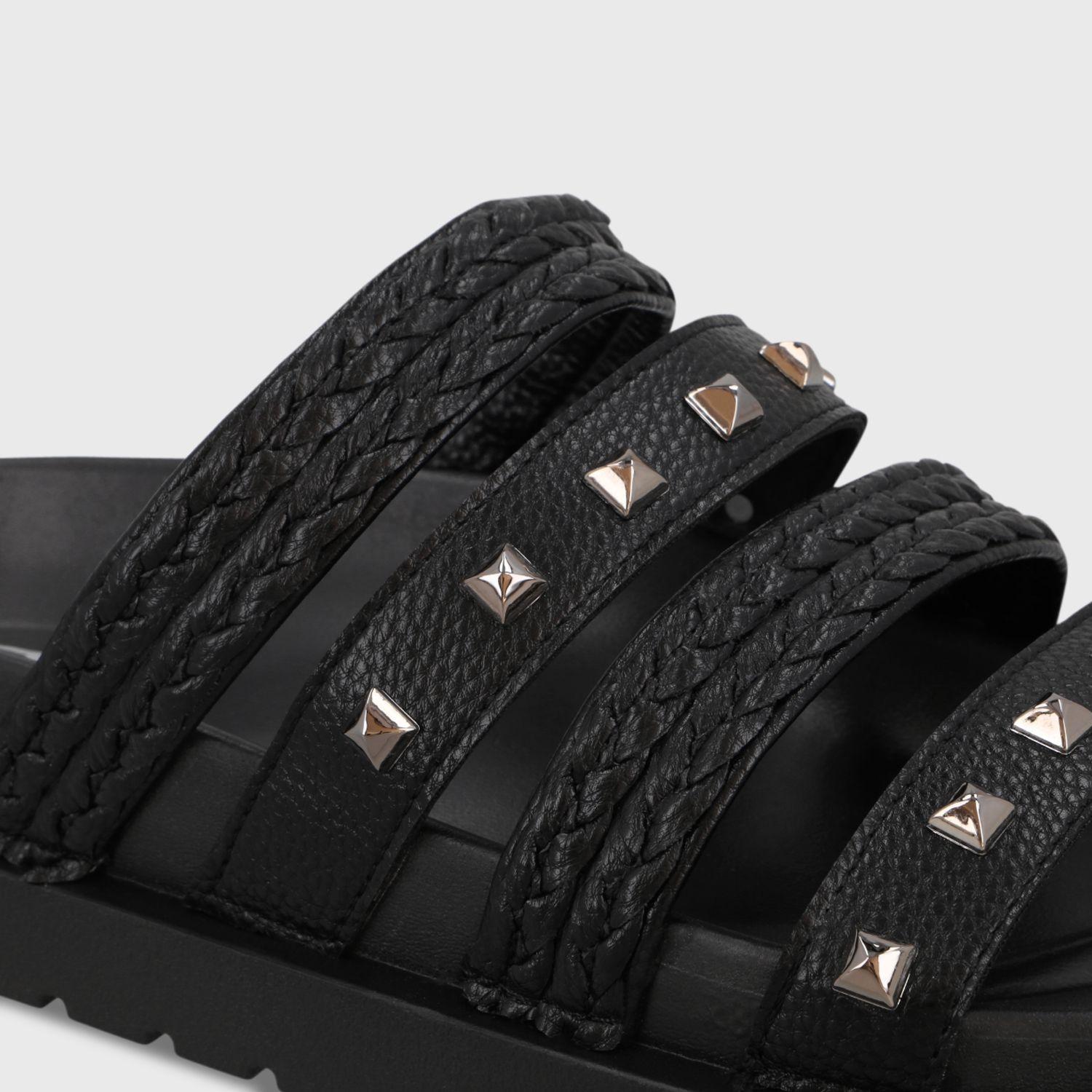 Sandalia Plataforma Negra Mujer 65960 Gotta-5
