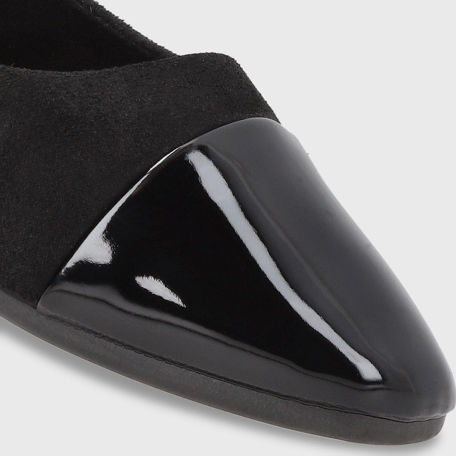 Ballerina Plano Negro Mujer 54020 Gotta-5