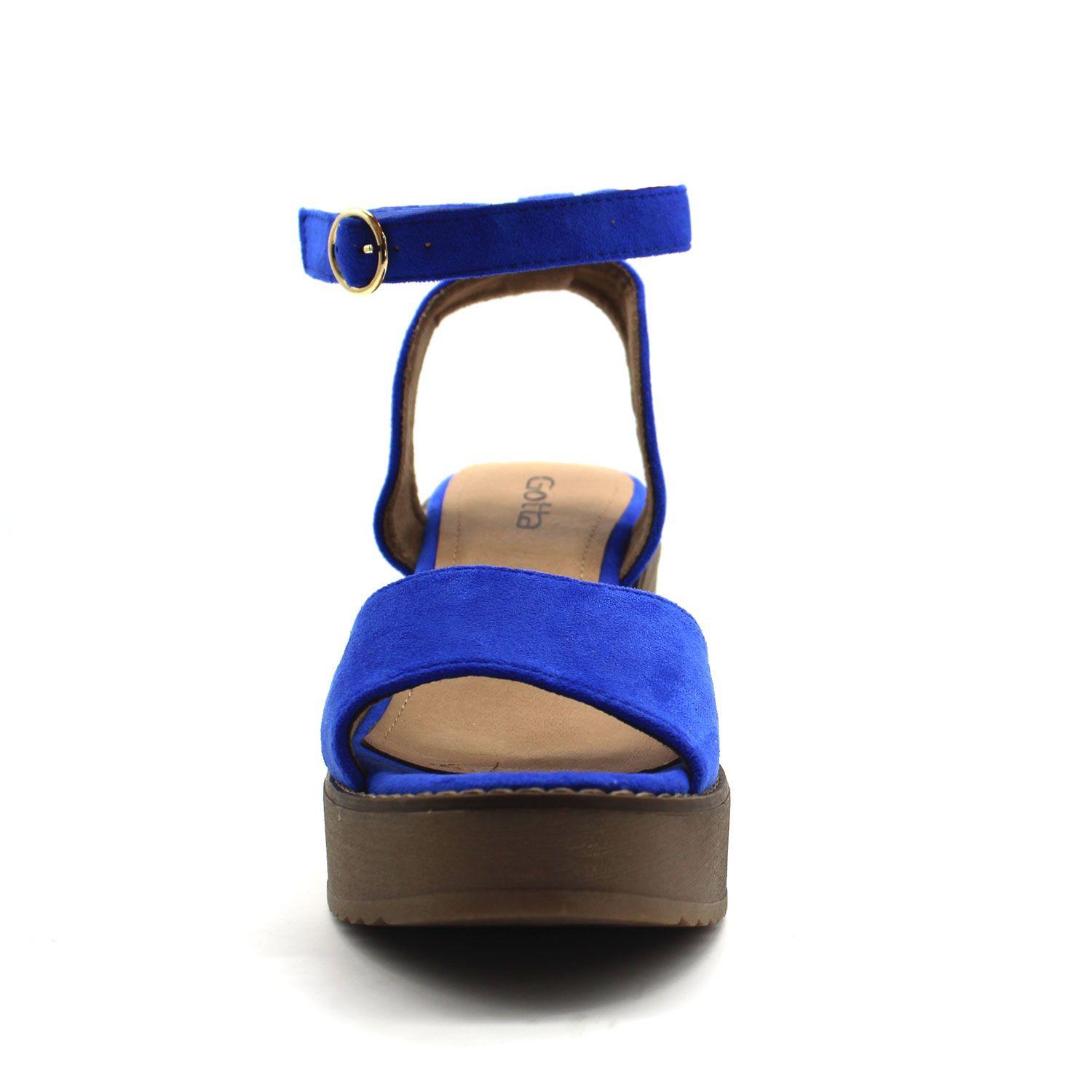 SANDALIA TACO AZUL C5512-2