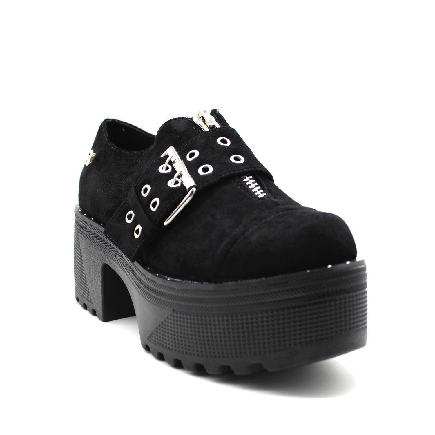 Zapato Negro Mujer C7276 Gotta-1