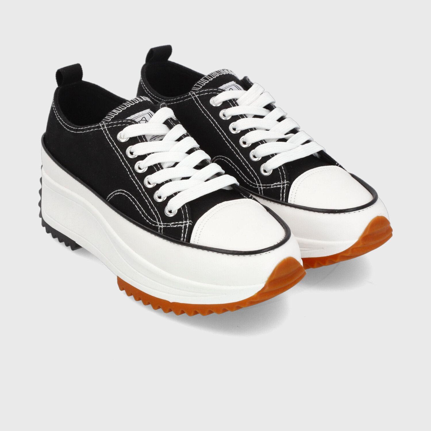 Zapatilla Plataforma Negra Mujer 25970 Gotta-2