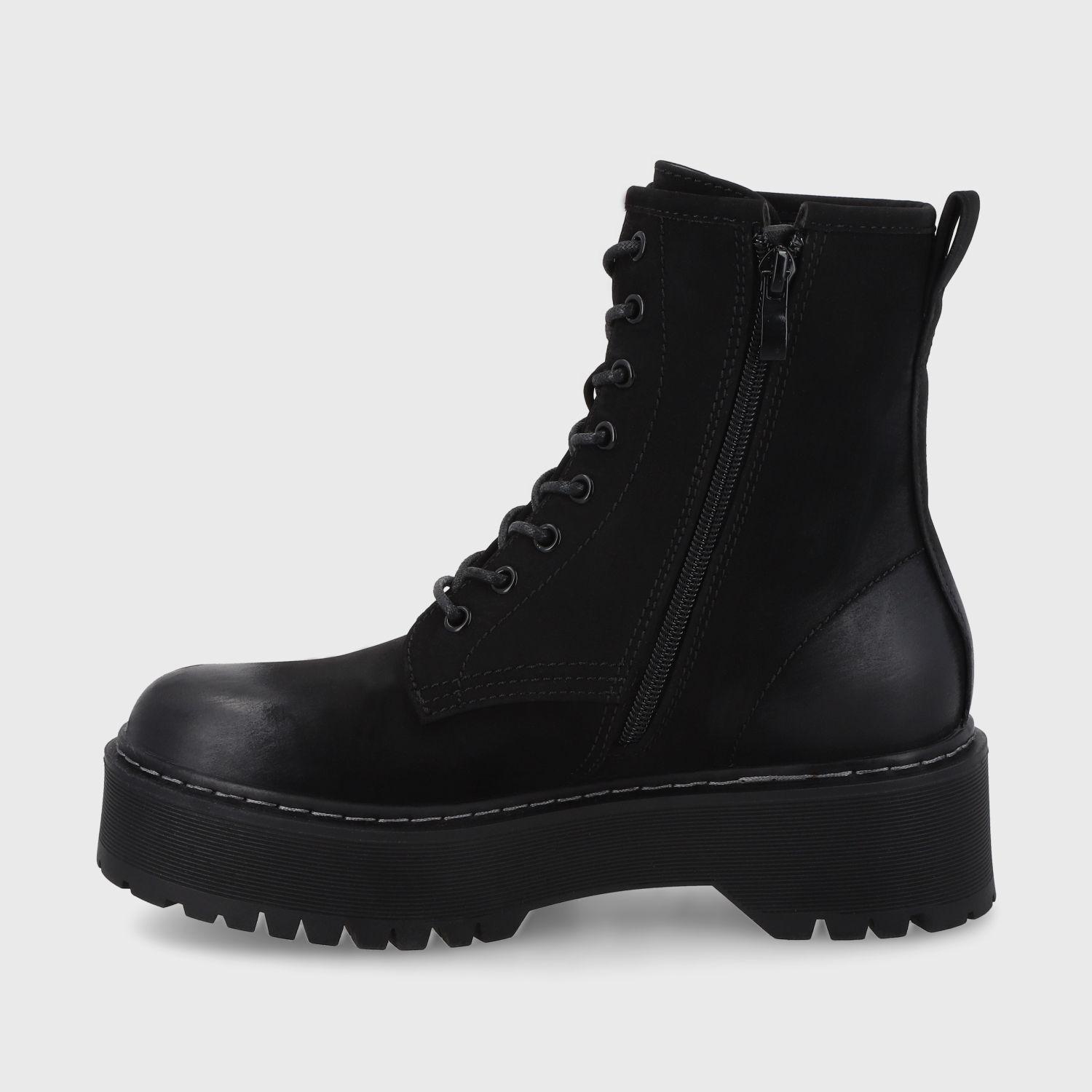 Botín Plataforma Negro Mujer 45761 Gotta-3