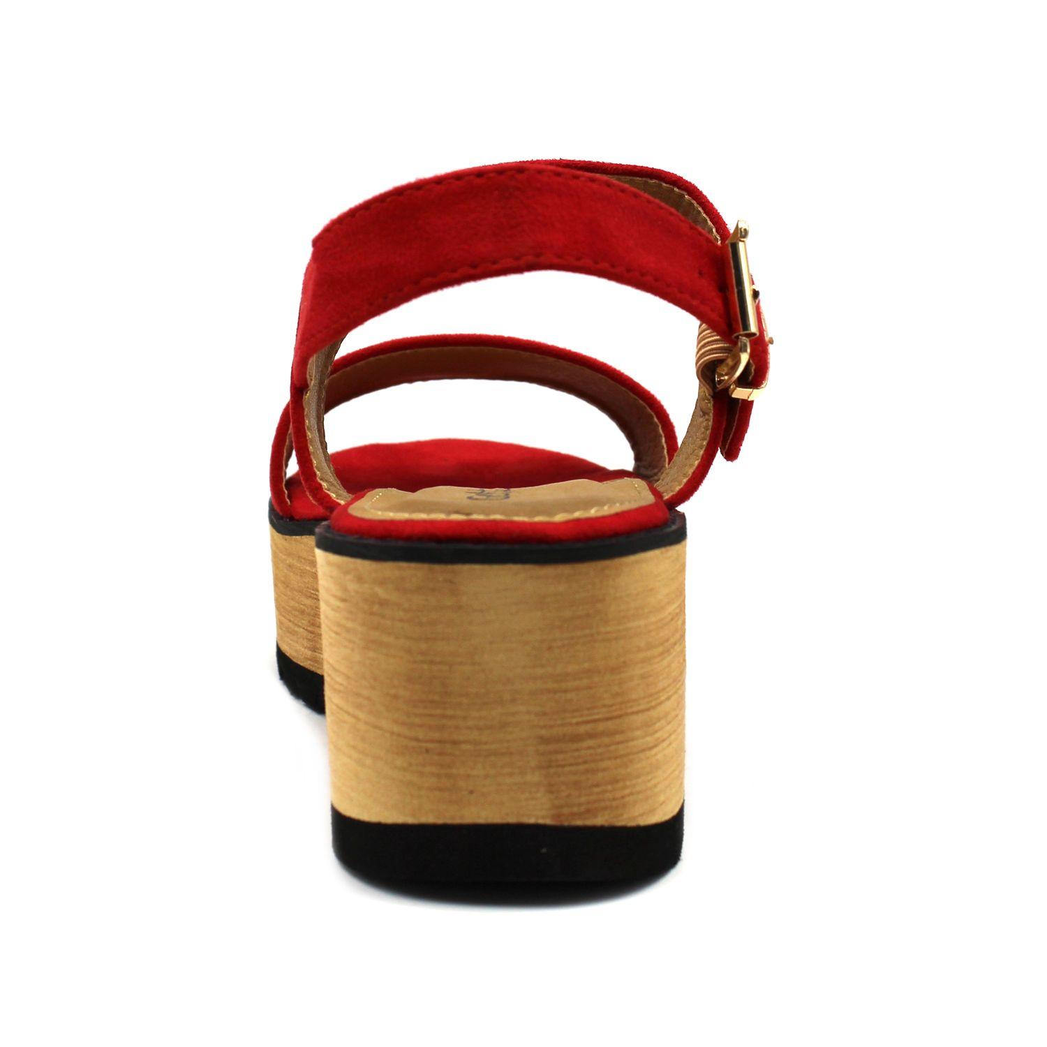 SANDALIA ROJA 95429-4