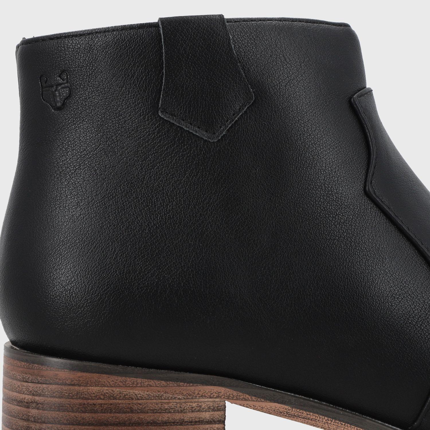 Botin Taco Negro Mujer 13556 Gotta-5