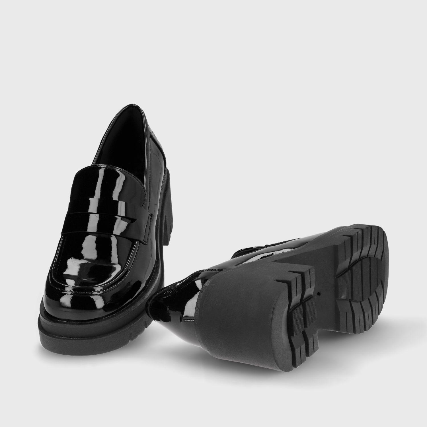 Zapato Charol Negro Mujer 46202 Gotta-6