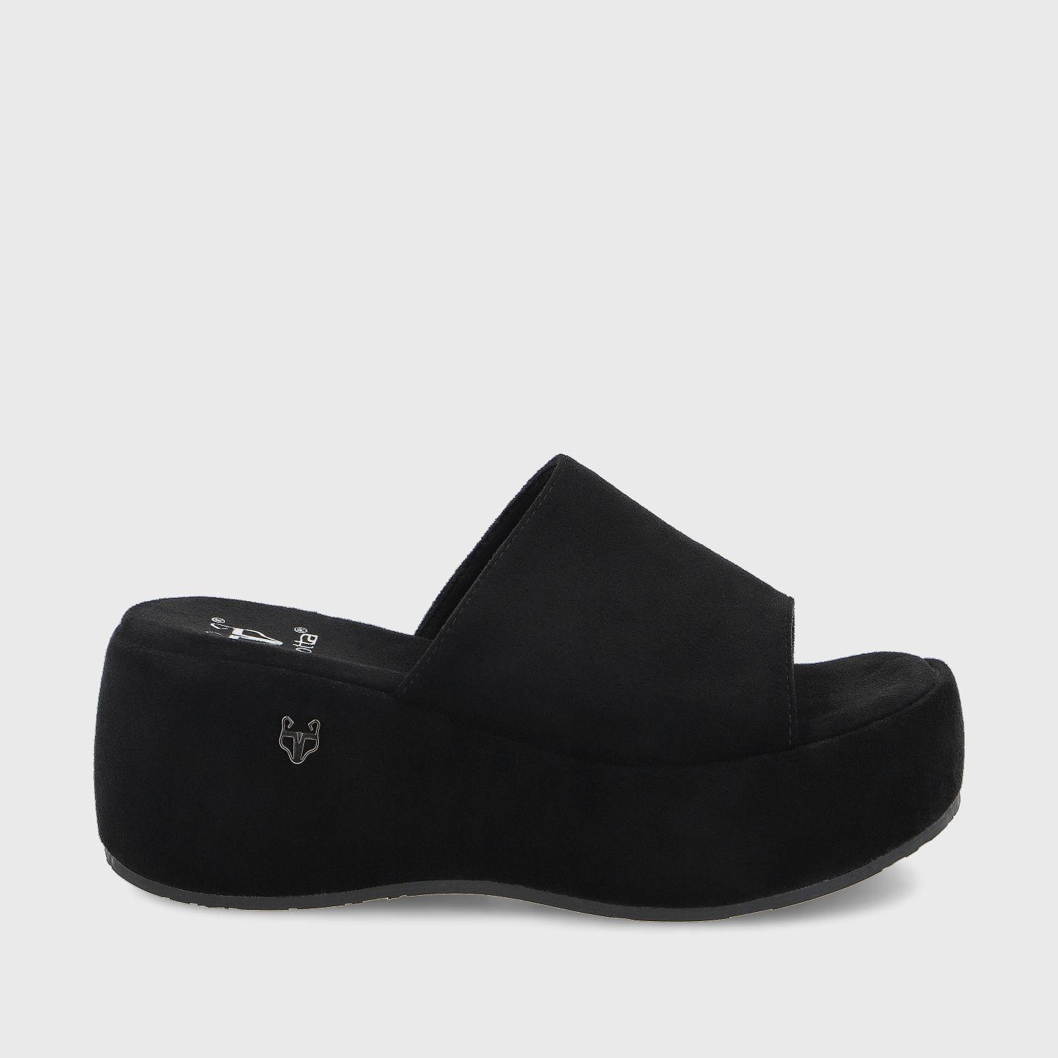 Sandalia Negra Mujer 45824 Gotta-0