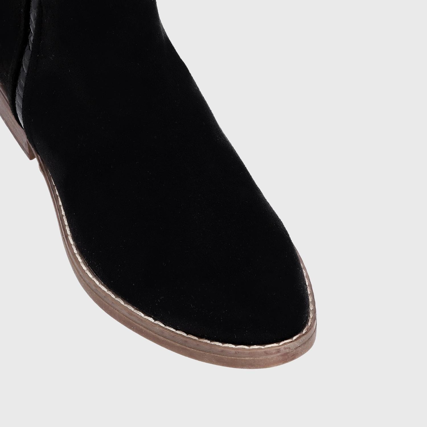 Bota Negra Mujer 13565 Gotta-5