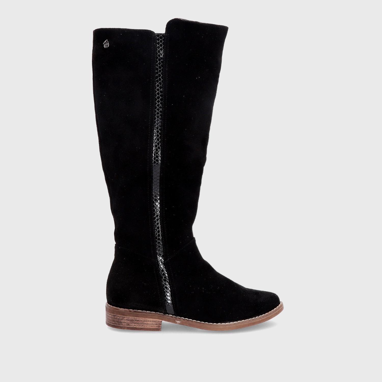 Bota Negra Mujer 13565 Gotta-0