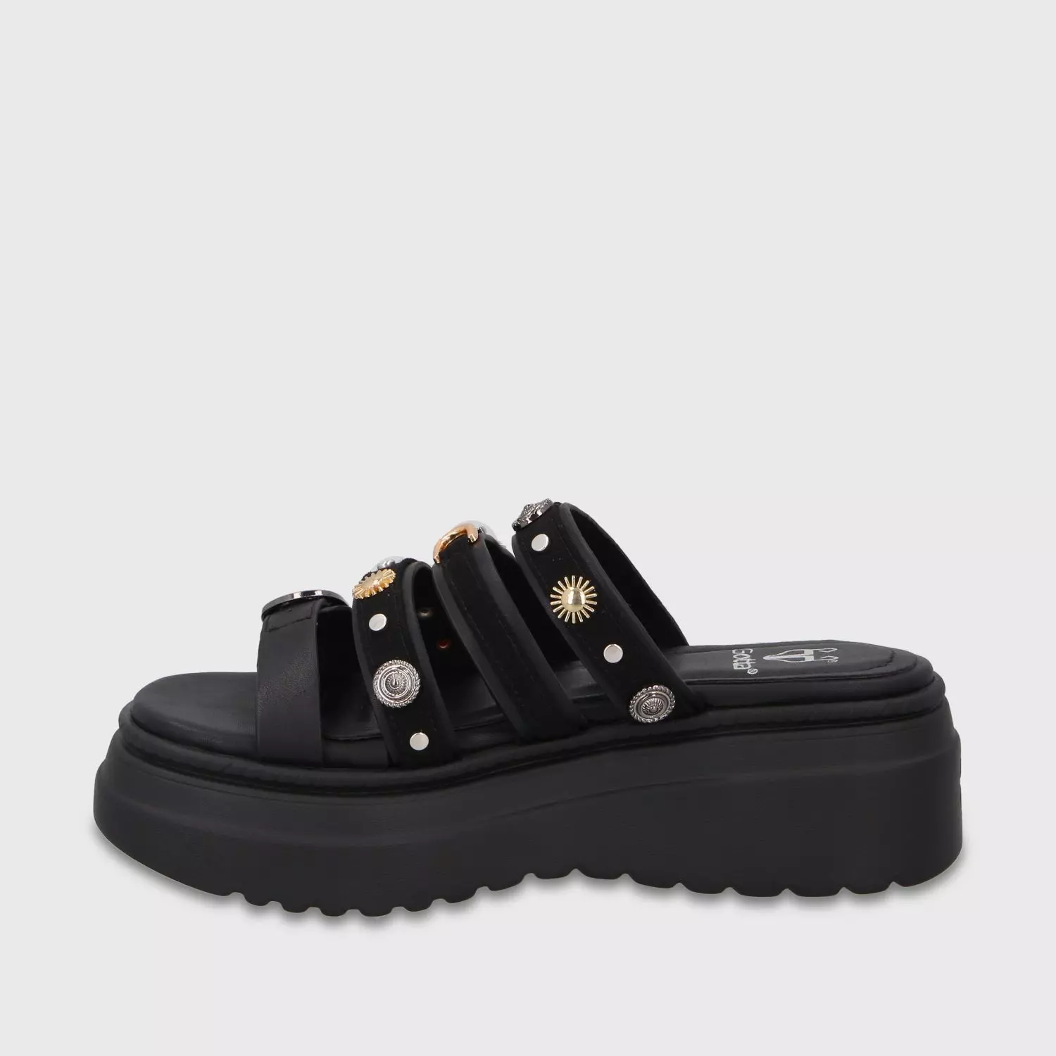 Sandalia Plataforma Negra Mujer 55924 Gotta-3