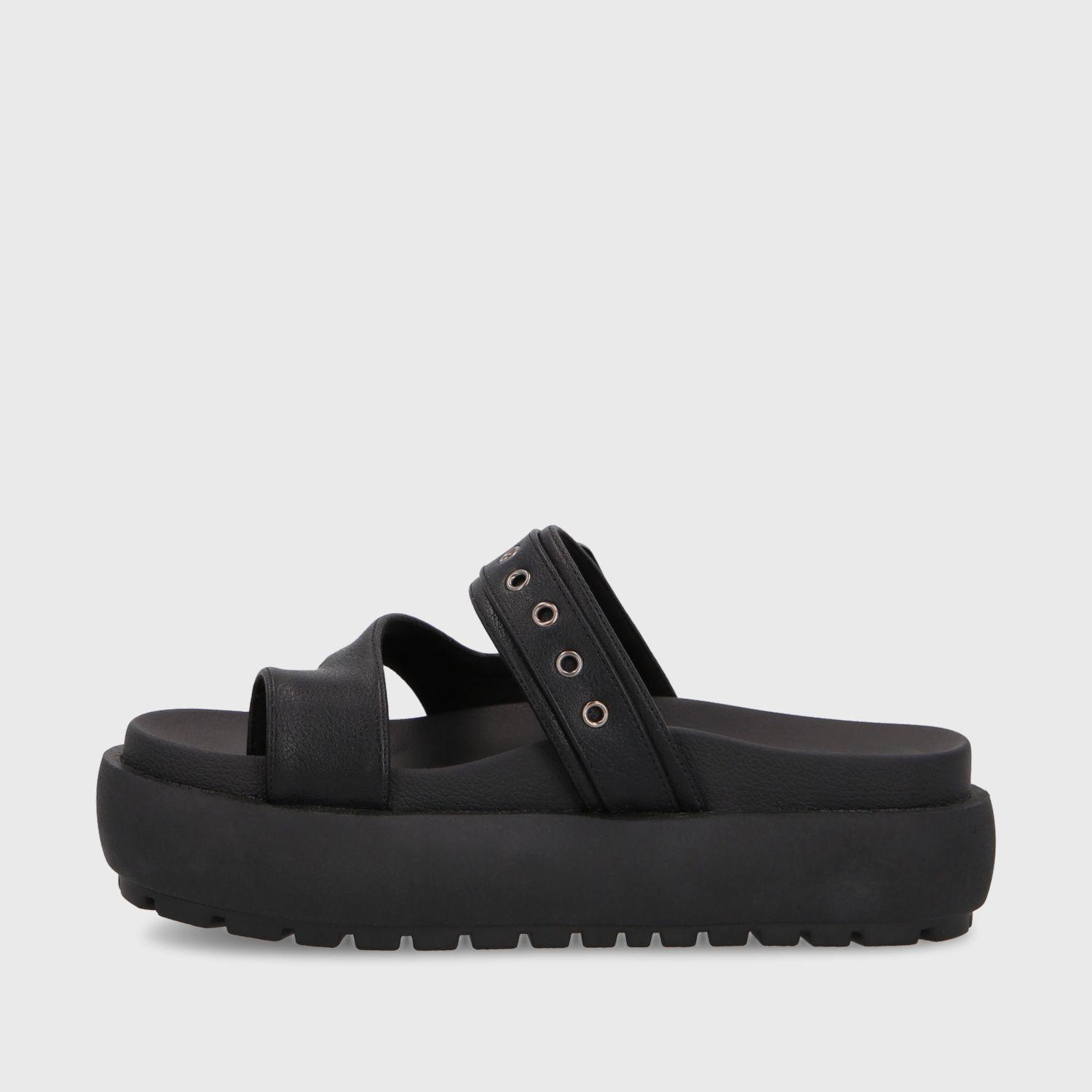 Sandalia Plataforma Negra Mujer 35193 Gotta-3