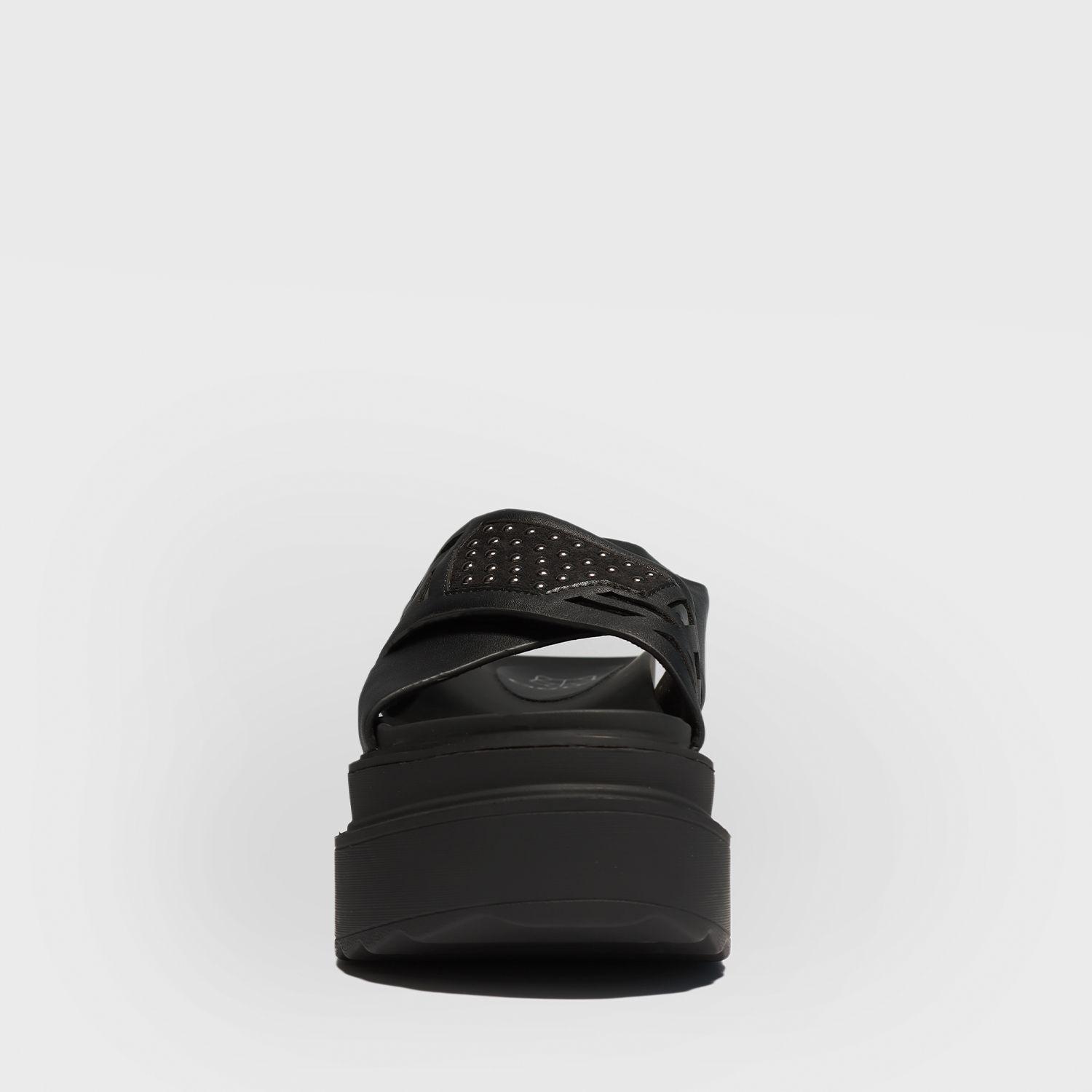Sandalia Plataforma Negra Mujer 25231 Gotta-2