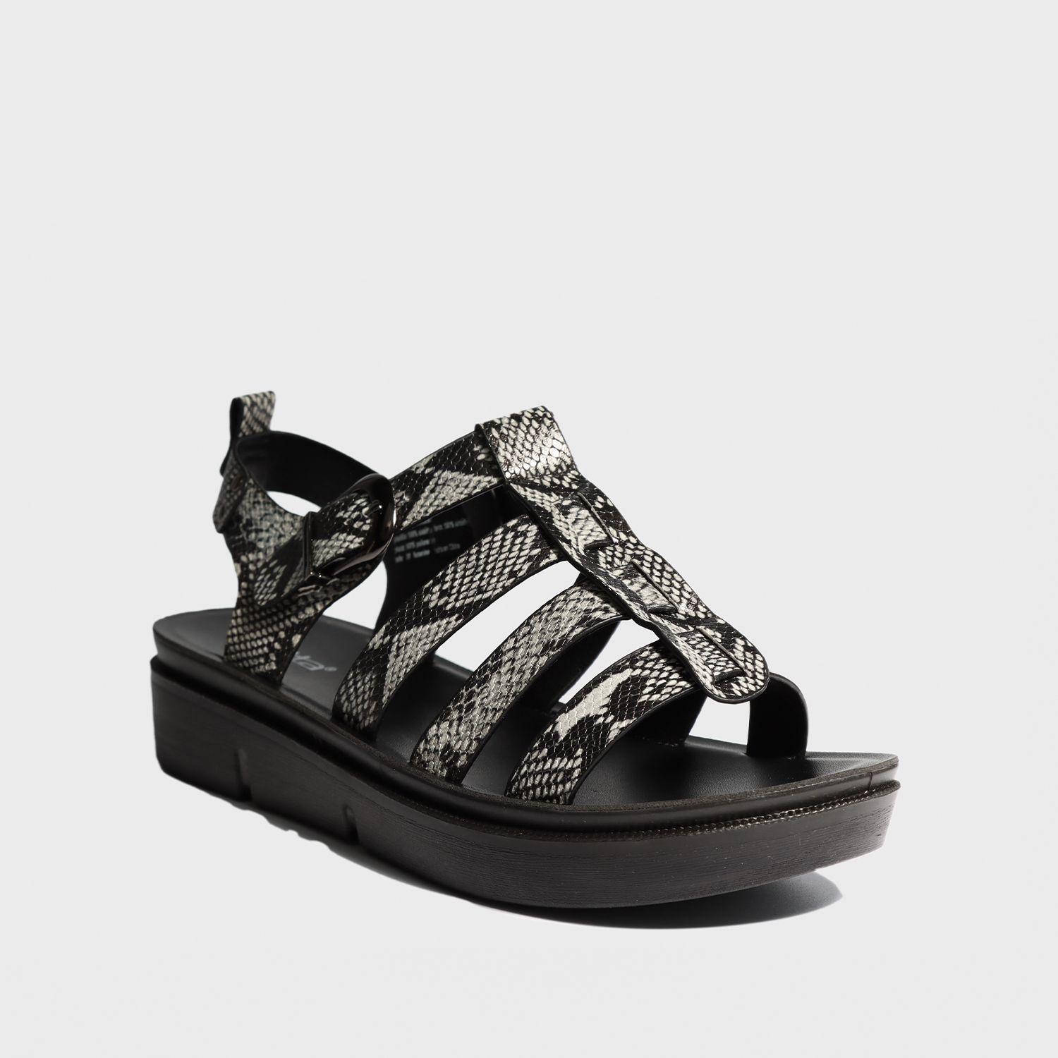 Sandalia Plataforma Animal Print Mujer 23230 Gotta-1