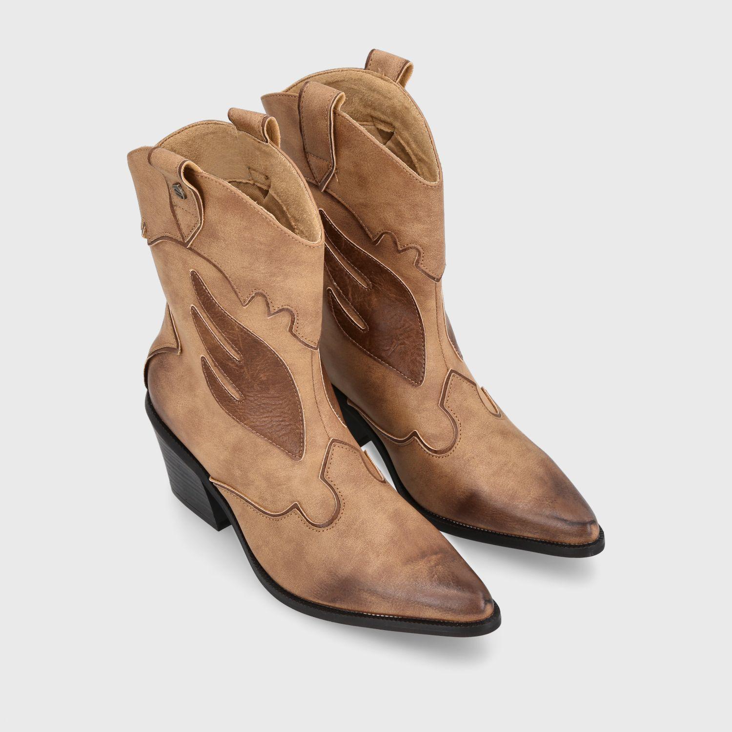 Bota Texana Camel Mujer 33760 Gotta-2