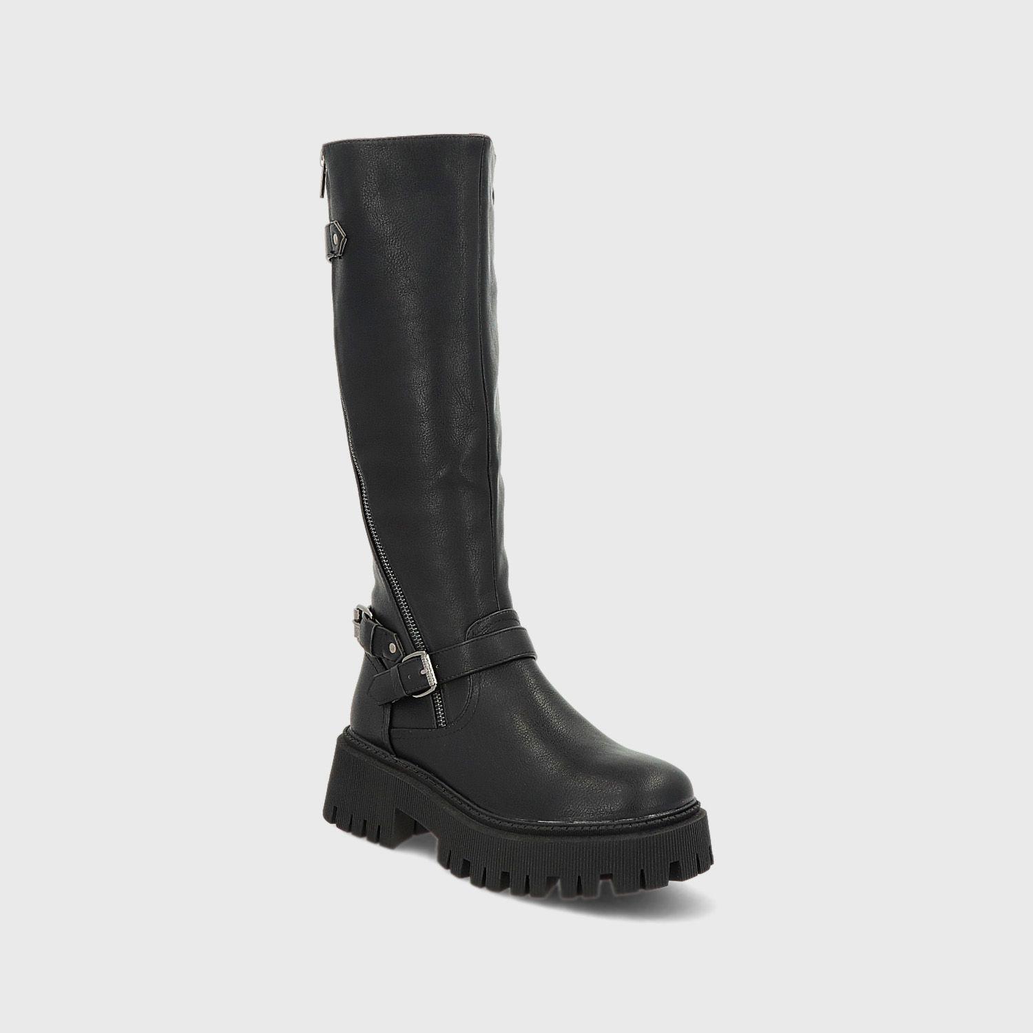BOTA PLATAFORMA NEGRA 23502-1