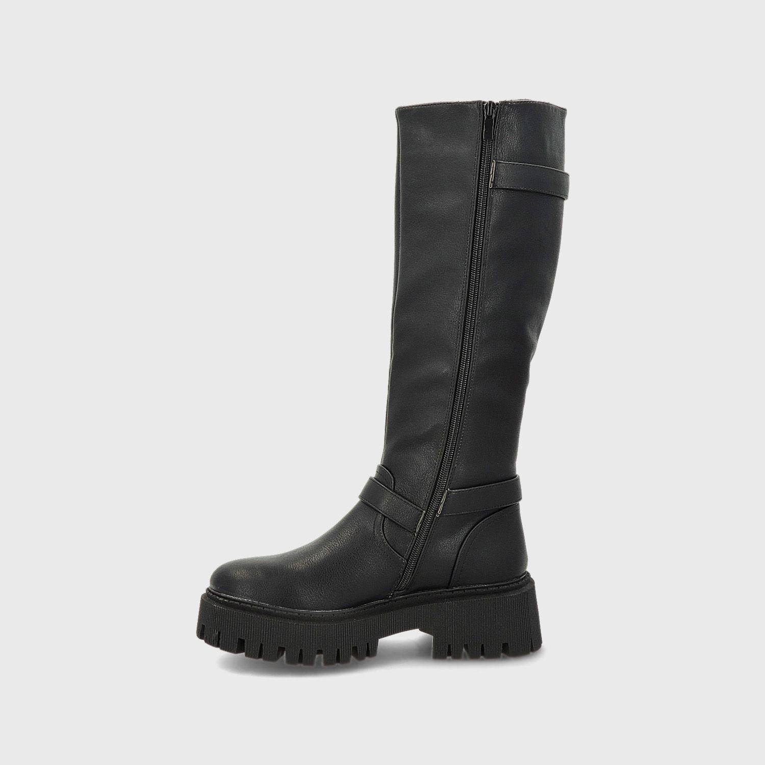 BOTA PLATAFORMA NEGRA 23502-3