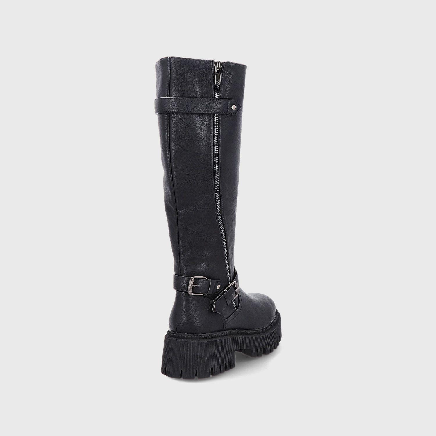 BOTA PLATAFORMA NEGRA 23502-4