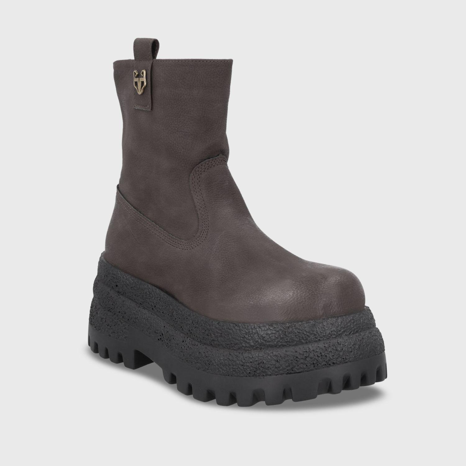 Botin Plataforma Café Mujer 55292 Gotta-1