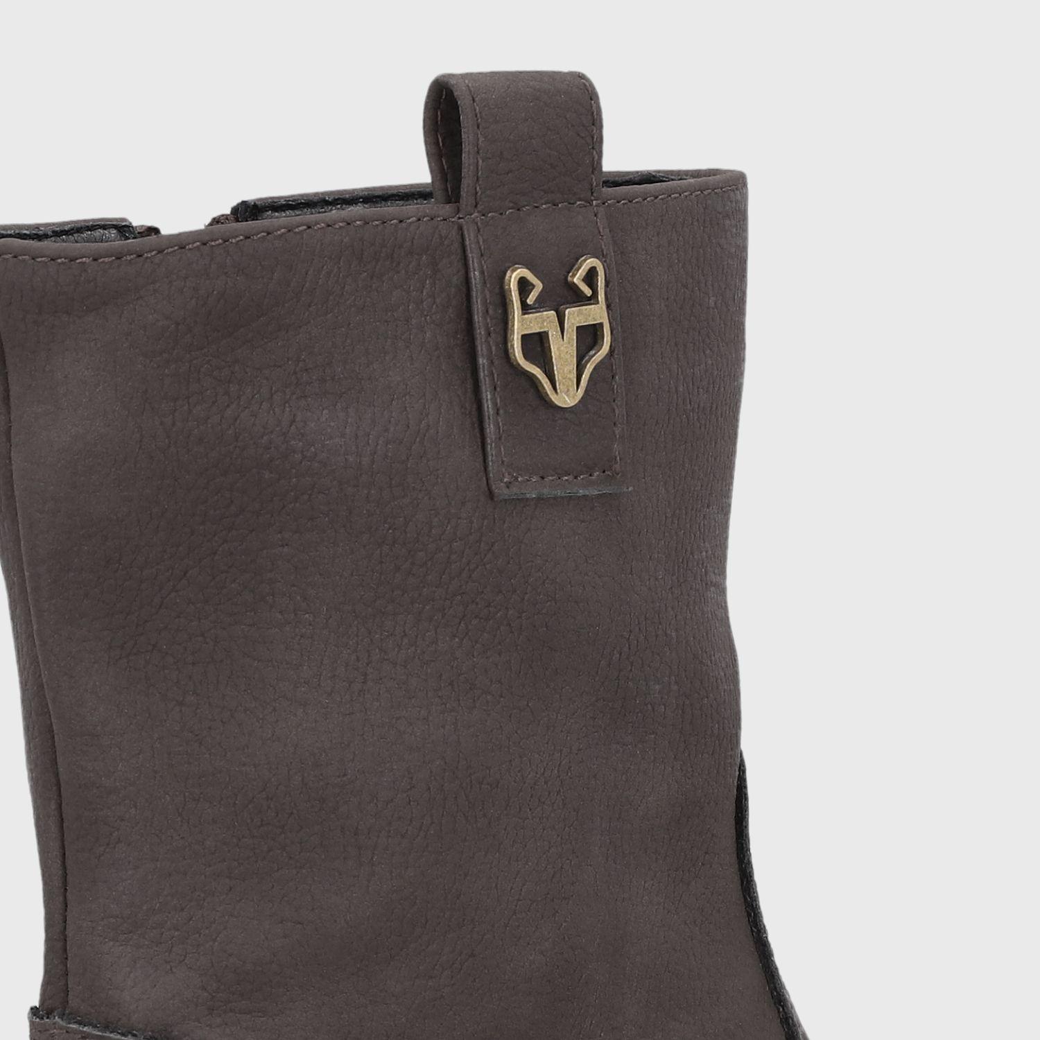 Botin Plataforma Café Mujer 55292 Gotta-5