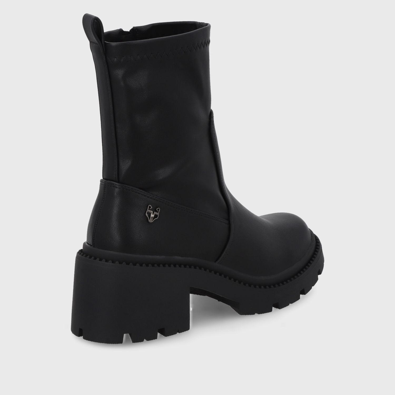 Botín Taco Negro Mujer 45741 Gotta-4