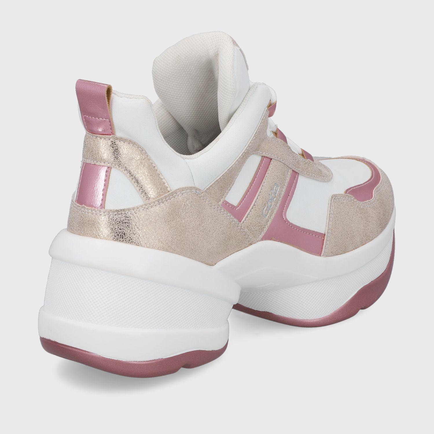 Zapatilla Plataforma Rosada  Mujer 13162 Gotta-4