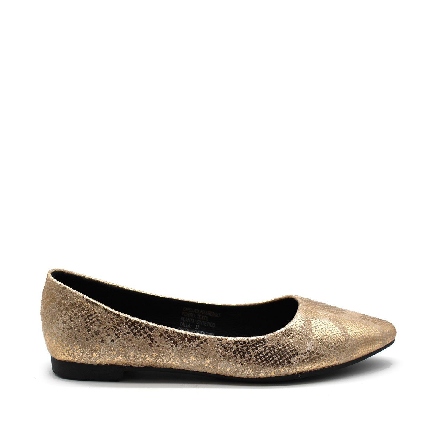 Ballerina Dorada Mujer 95094 Gotta-0