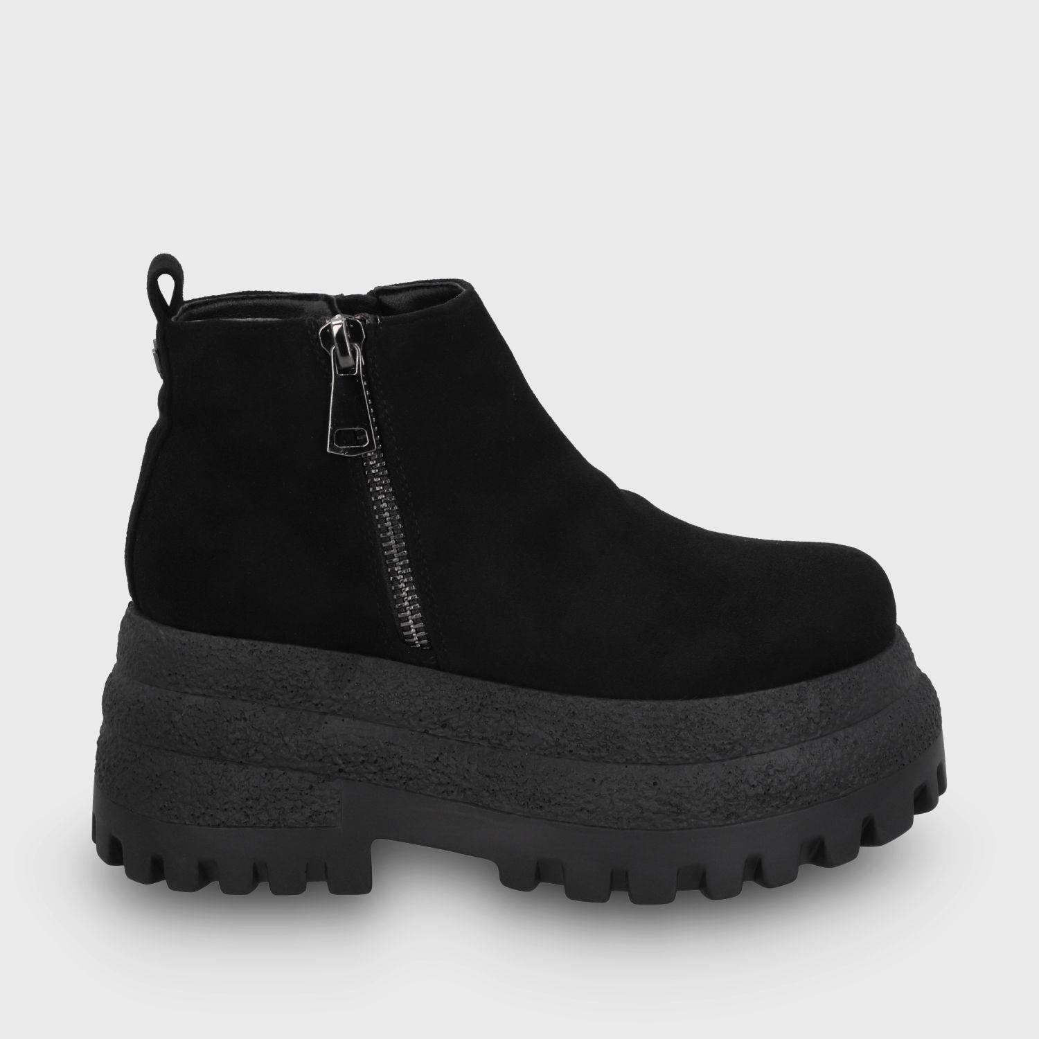 Botin Plataforma Negro Mujer 55293 Gotta-0