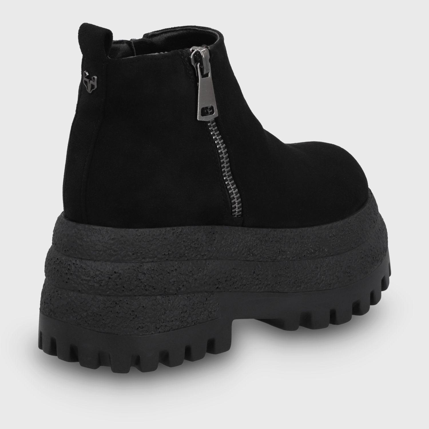 Botin Plataforma Negro Mujer 55293 Gotta-4