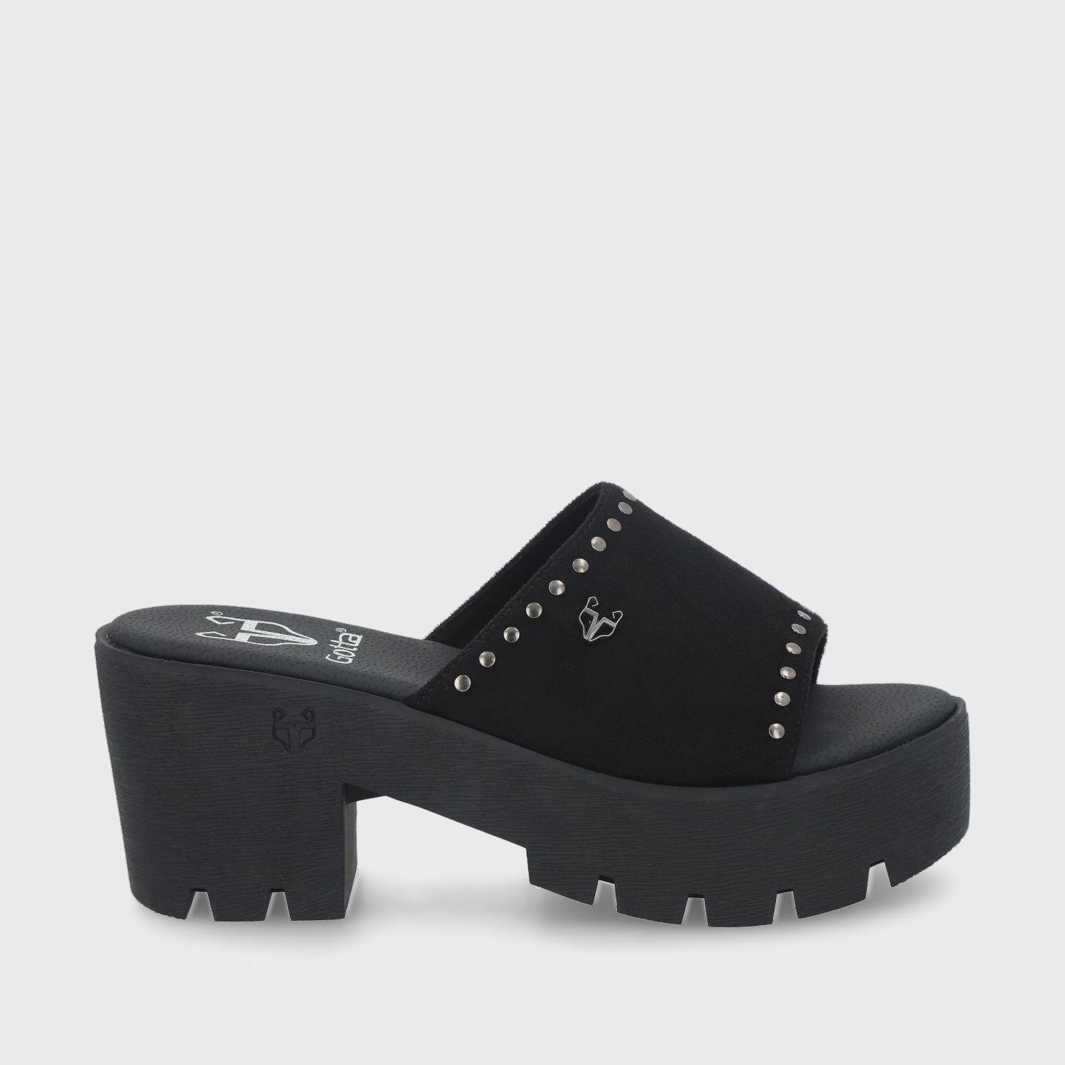 Sandalia Negra Mujer 43022 Gotta-0